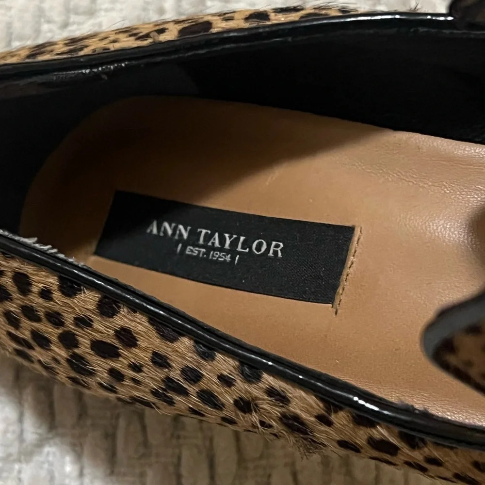 🖤Ann Taylor Leandra Haircalf Platform Booties🖤 - Picture 6 of 9